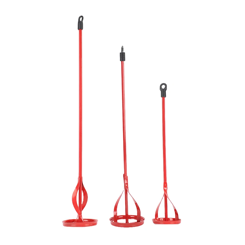 Electric Drill Mixing Paddle Putty Mortar Stirring Rod Hexagon Shaft Plaster Paint Mixer Attachment