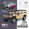 Hengguan P415 1/10 RC Remote Control Car Civilian Version Simulation Hummer Four-Wheel Drive Off-Road Climbing Car Model Toy Gif 4