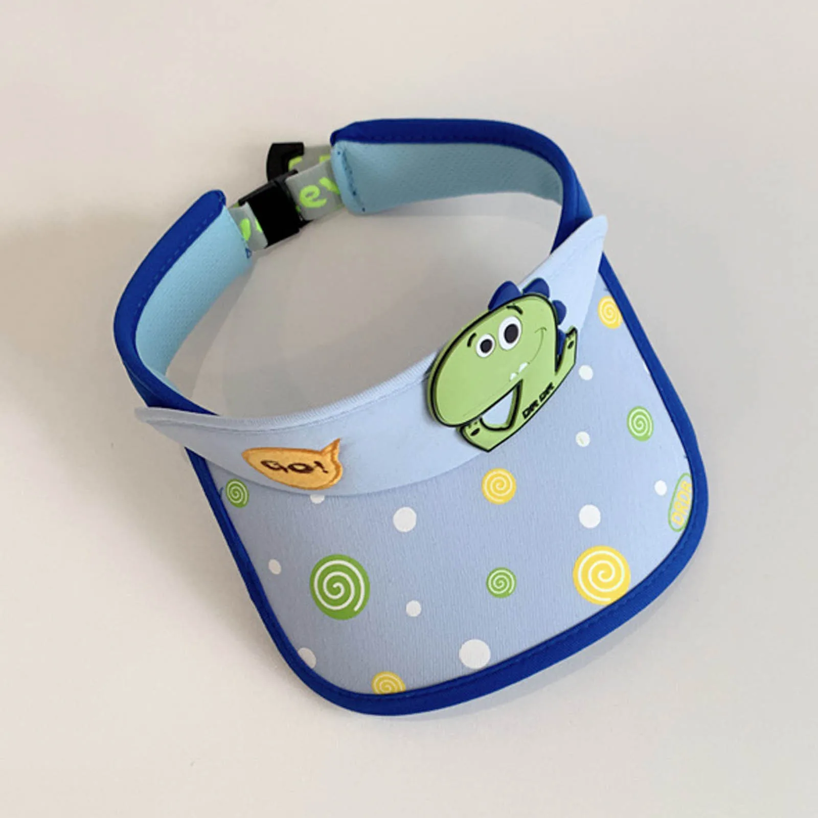 Baby Hats Children Hat Girls Boys Summer Empty Top Hat Dinosaur Cartoon Prints Cap Sun Visor для новорожденных