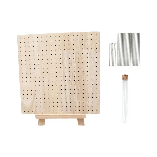 Horgolt Blokkoló Tábla Dekorációs Pad Kampó Tartó Szilárd Hentes Barkácsoláshoz - Image 3