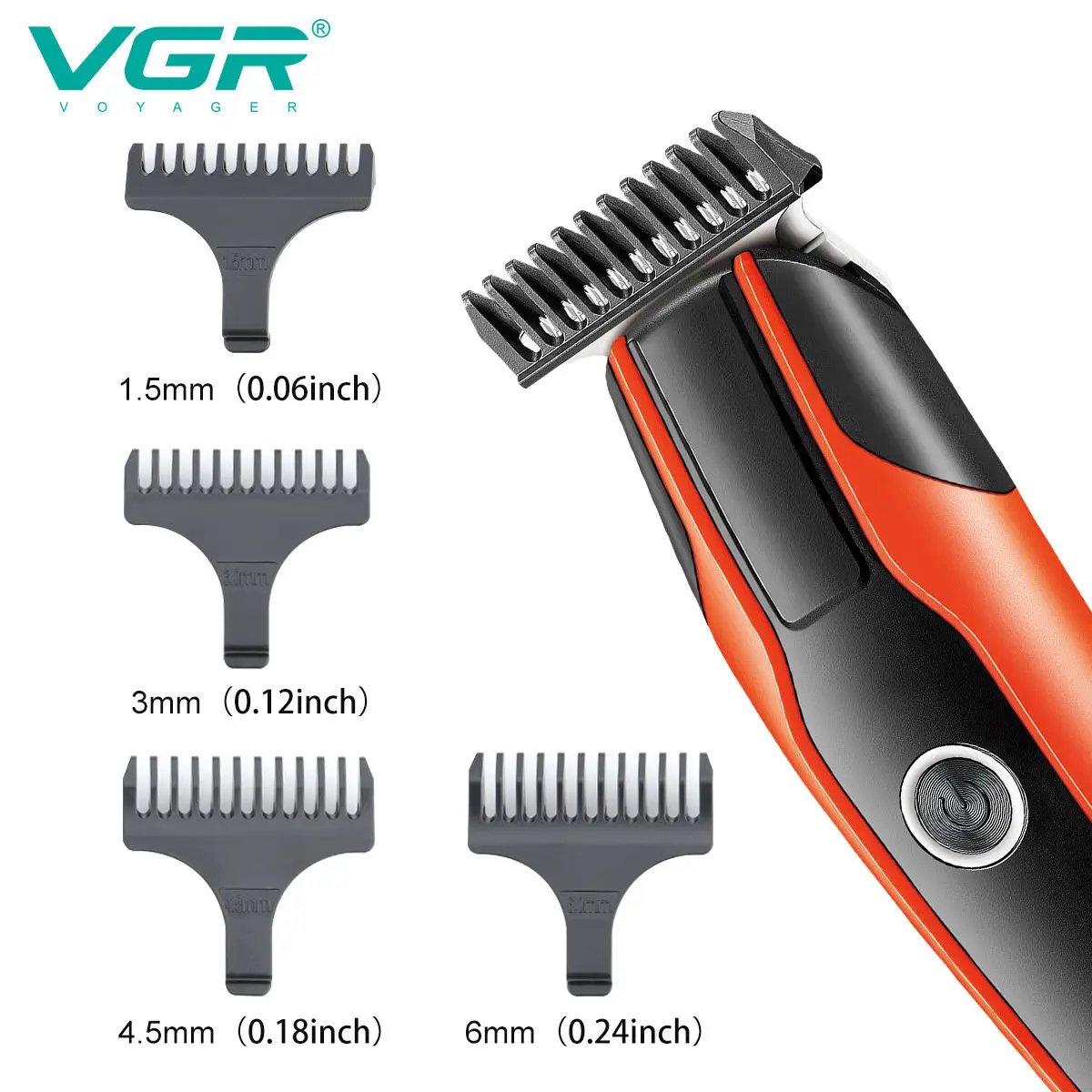 VGR 999 ماكينة قص كهربائية جديدة قابلة لإعادة الشح...