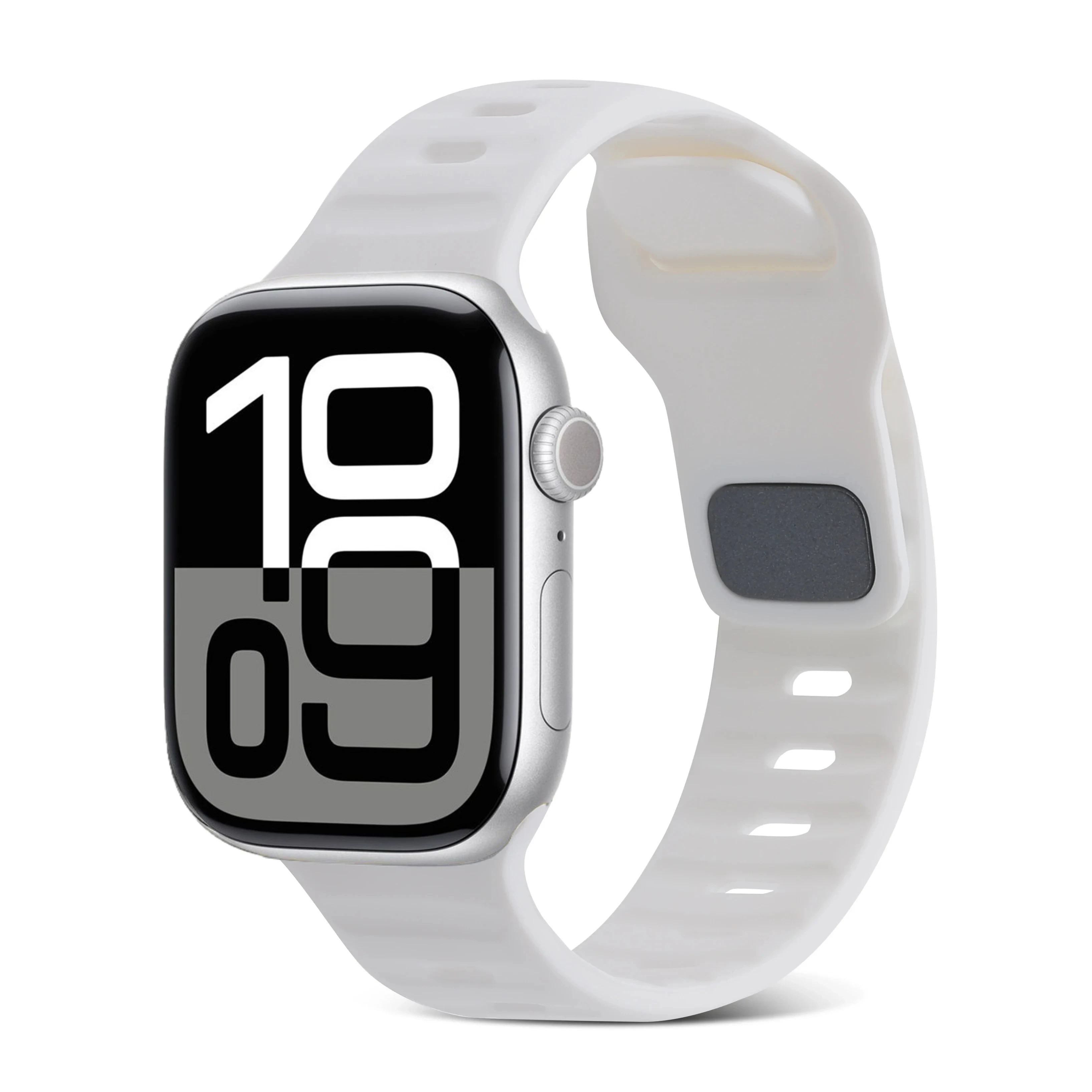 Durable Sports Silicone Strap for Apple Watch - Enhanced Comfort Wristband