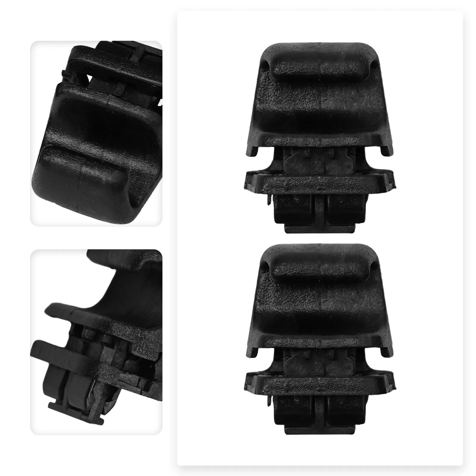

2x For Hyundai For Palisade 2022 INTERIOR REAR DOOR CURTAIN HOOK Plastic Material Durable and Practical Easy Installation