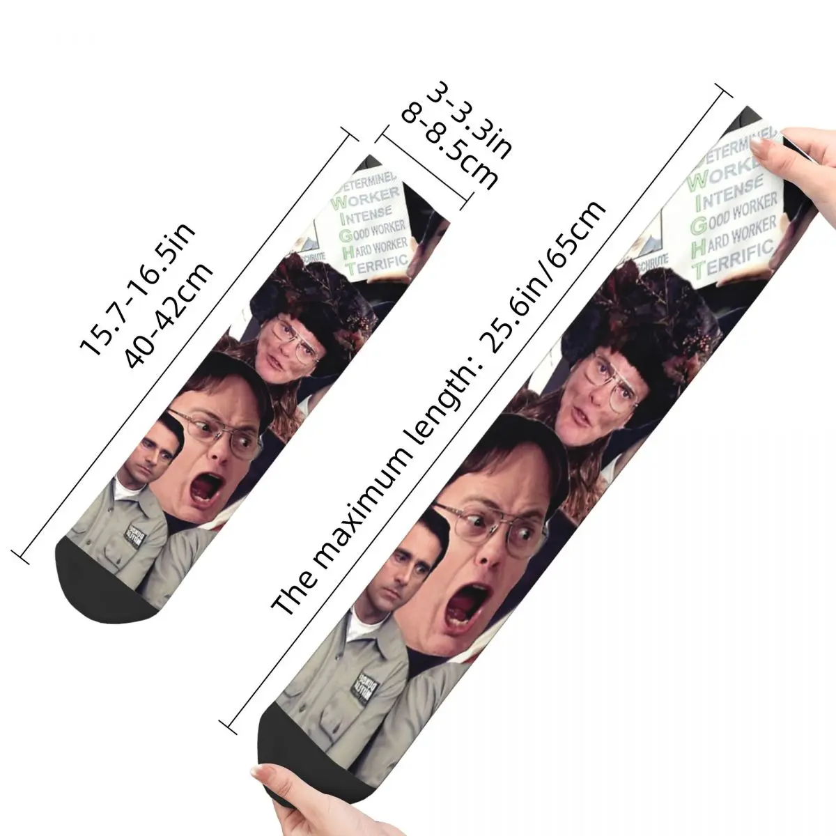 Office Mashup stockings Thickened thermal stockings Men's and women's stockings, For Unisex