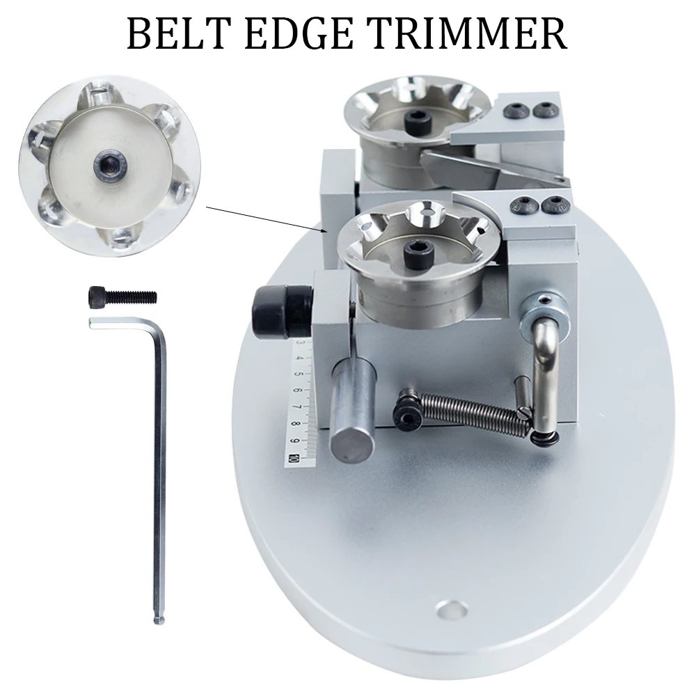 DIY Leather Edge Cutter Beveler Trimmer 13-80MM Leather Belt Side Fast Manual Trimming Cutting Machine Edge Strap Edger