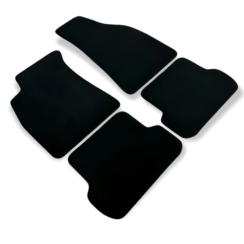Alfombrillas De Terciopelo Negro Para Toyota Rav4 Ii 3 Puertas Pre Facelift 2000 2003
