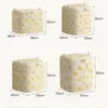 Foldable Quilt Storage Bag Gift Little Daisy with Handles Closet Organizer Non-Woven Sorting Storage Box Home 6