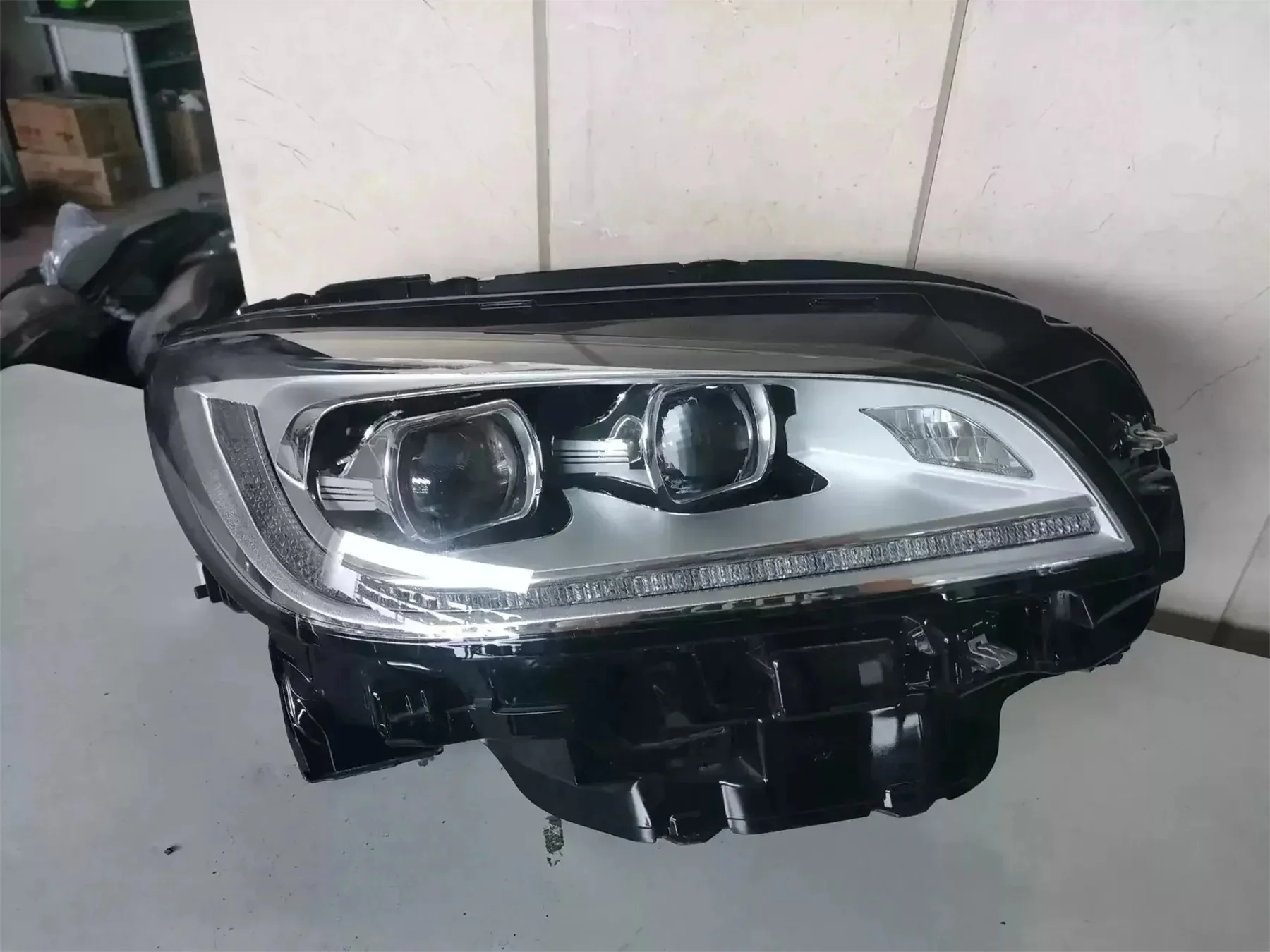 

Car Led Headlight headlamp Daytime Running DRL Head lamp Low High Beam Turn signal for Lincoln Corsair