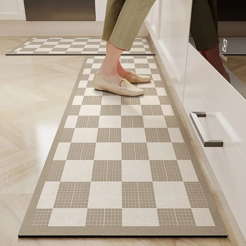 

Absorbent Kitchen Floor Mat Non-slip Diatom Mud Quick-drying Oil-absorbing Anti-falling Foot Mat Long Toilet Bathroom Mat