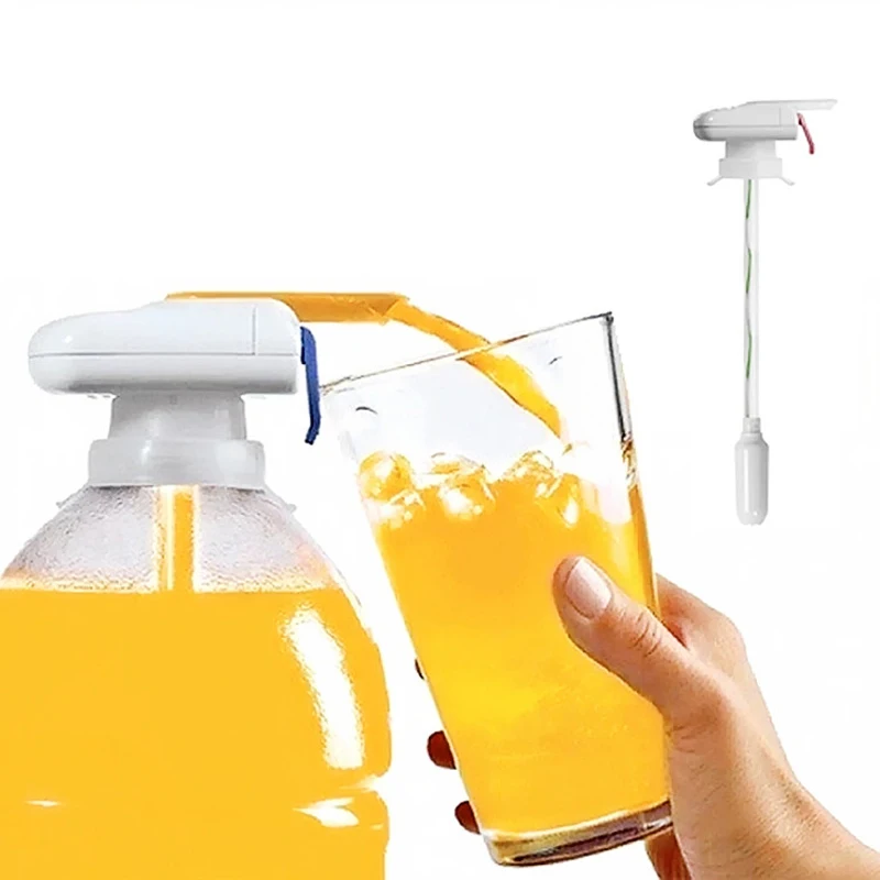 Automatic Drink Dispenser Electric Water Pump Household Orange Juice Milk  Water Dispenser Drinking Fountain Press Pipette Agua - AliExpress