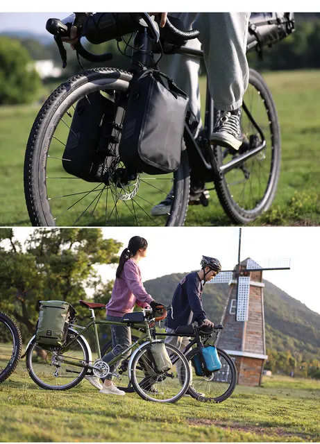 Borsa Forcella Bicicletta Rhinowalk - 4 Litri, Impermeabile, Per MTB E Strada