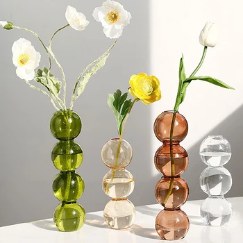 Japanese Nordic Bubble Glass Vase 1