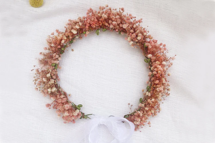 Blush Fairy Bridal Headwear Flowers Luck Star Two Color Bohemian Accessories cheap China ZH015