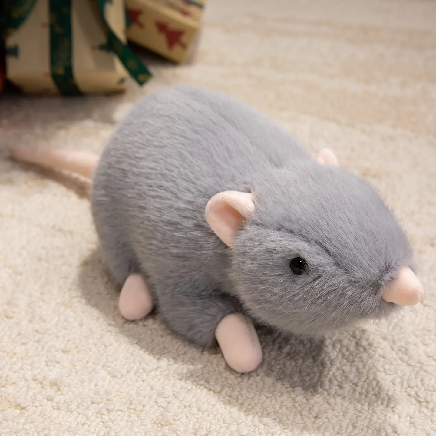 Neue Weiche Plüsch Simulation Maus Puppe Gefüllte Ratte Spielzeug Party Pop Geburtstag Geschenk Zoo Souvenir – Detail 4