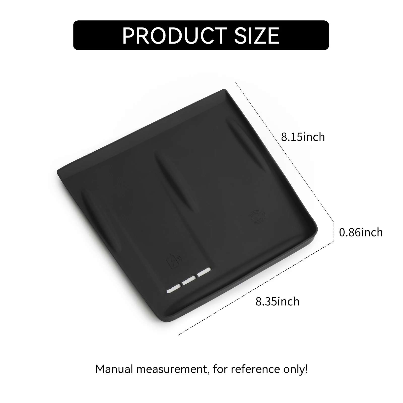 for Chery OMODA 5 C5 Fuel 2022-2025 Car Anti-Slip Pad Silicone Wireless Charger Anti Dirt Pad Accessories 5