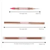 Wax Pencil for Rhinestones,Acrylic Handle Nail Art Rhinestone Applicator Double Head Dotting Pen Jewel Rhinestone Picker Tool 6