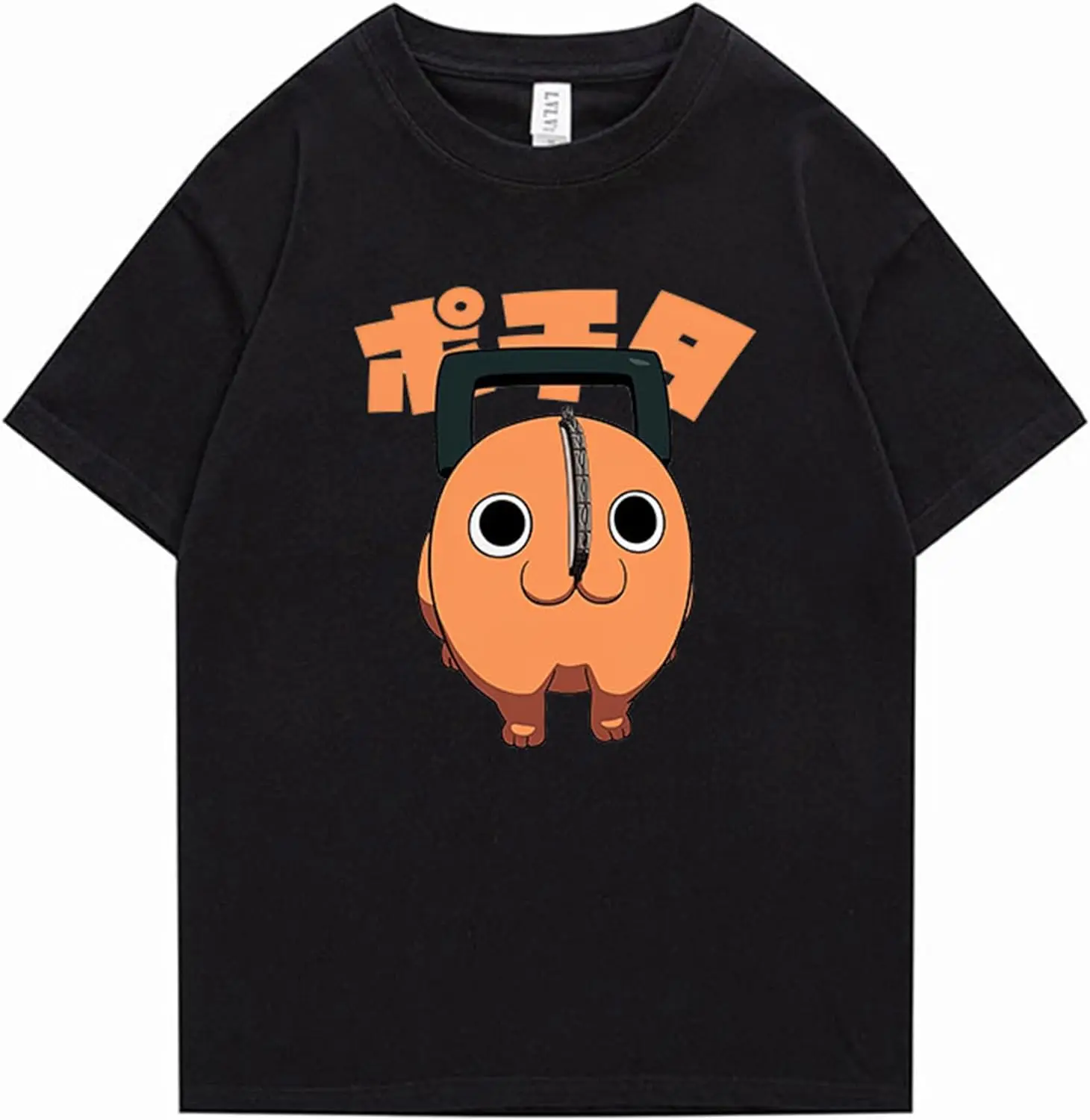 

Chainsaw Man T-Shirt Unisex Short Sleeve Crew Neck Cotton Tee Makima Power Denji Pochita Cosplay Plus Size 5XL