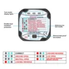 BSIDE Circuit Safety Checkup Kit AVD06 Voltage Detector And Socket Tester RCD GFCI Test NCV Continuity Neutral Live wire check 6
