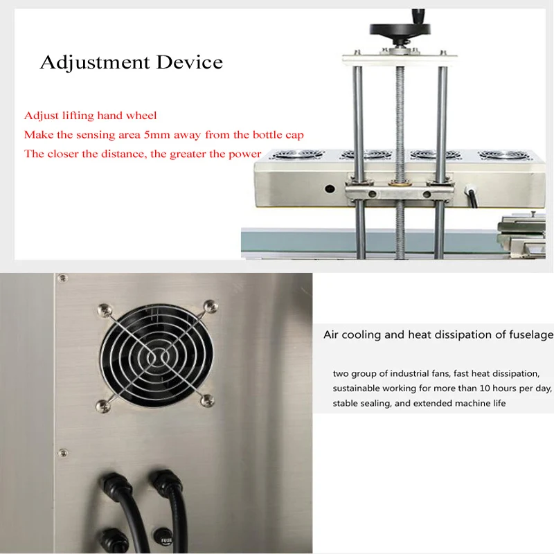 Bottle Cap Induction Electromagnetic Sealer Plastic Bottle Cap Sealing Machine Aluminium Foil Sealer Machine 4