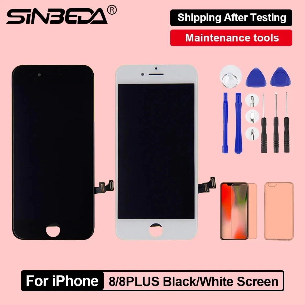 Aaaaa Grade Per Iphone 8 Plus Display Lcd Perfect 3D Touch Screen Digitizer Assembly Per Iphone 8 Plus A1864 A1897 A1898 Pantalla