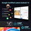 Global Firmware 14 Inch Big Screen Eyes-Protect Android 14 Tablet PC 16+512GB 4G Phone Call Google A-GPS 5G WIFI tablet Kids Pad 3