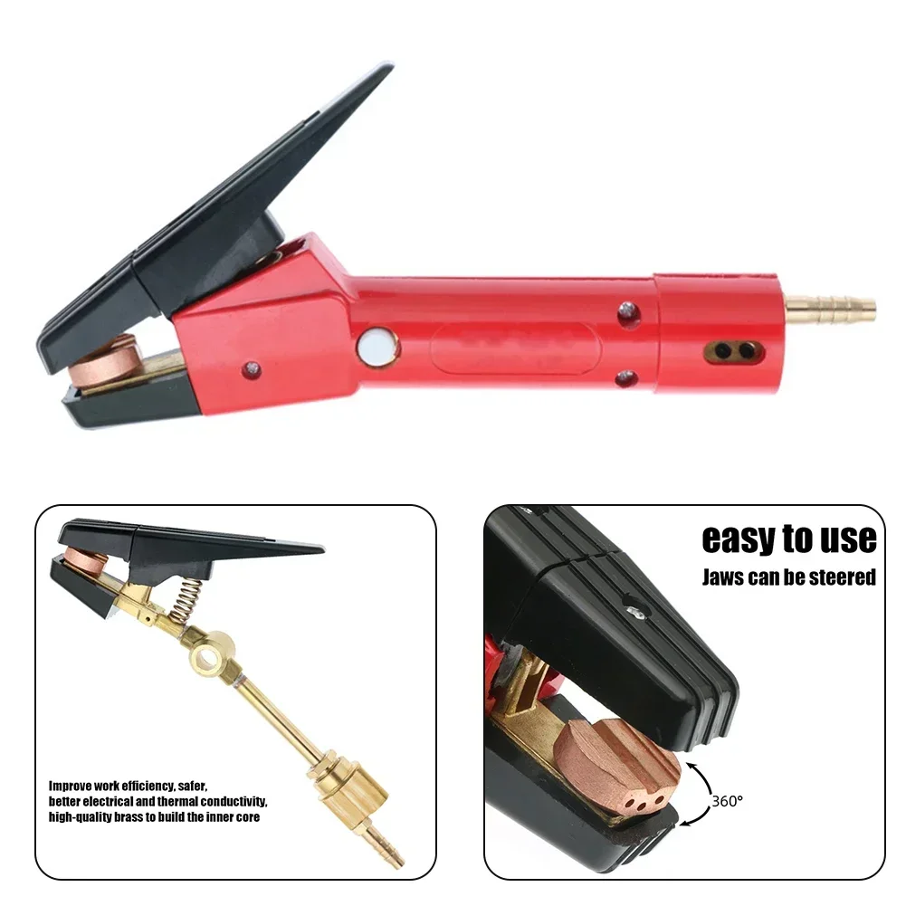 Durable High Quality Nice Electrode Holder Clamp Holder Clamp 270mm Arc Gouging Rods Carbon Electrode