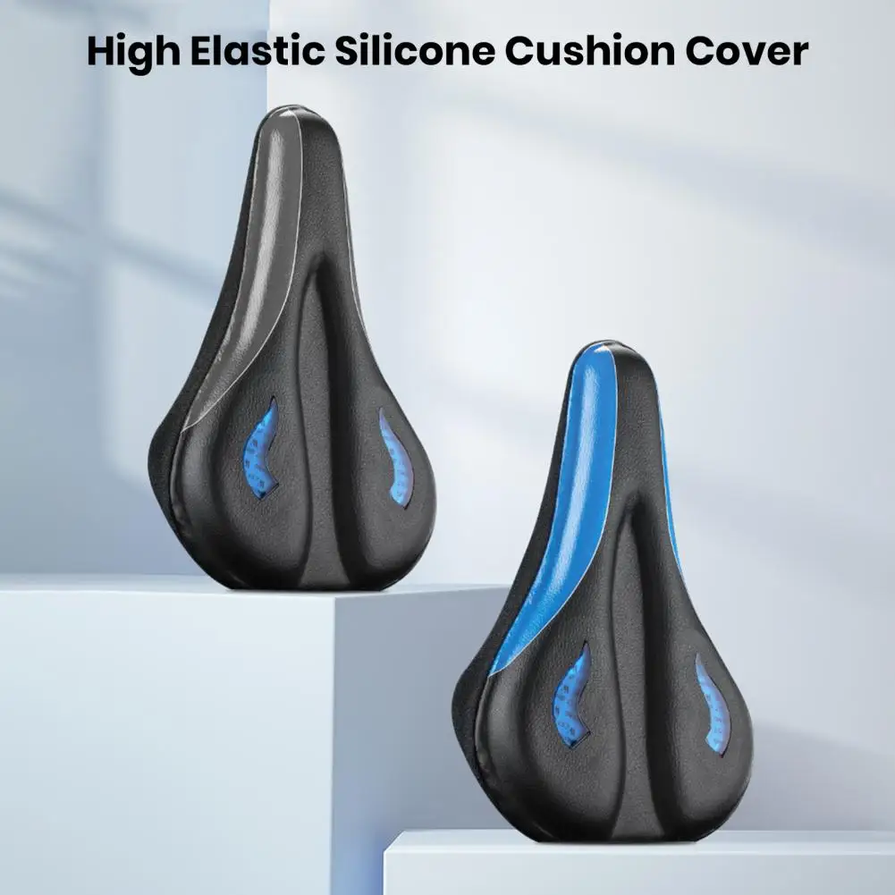

Seat Cushion Cover Comfortable Bike Saddle Cover Non-slip Soft Thickened Sponge Bicycle Seat Cushion Cover Bike Accessories