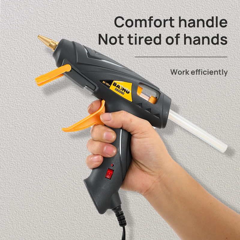20/80W Hot Silicone Gun Melt Glue With 7/11mm Glue Sticks Mini Industrial Guns Household Heat Temperature Thermo for DIY Crafts 3
