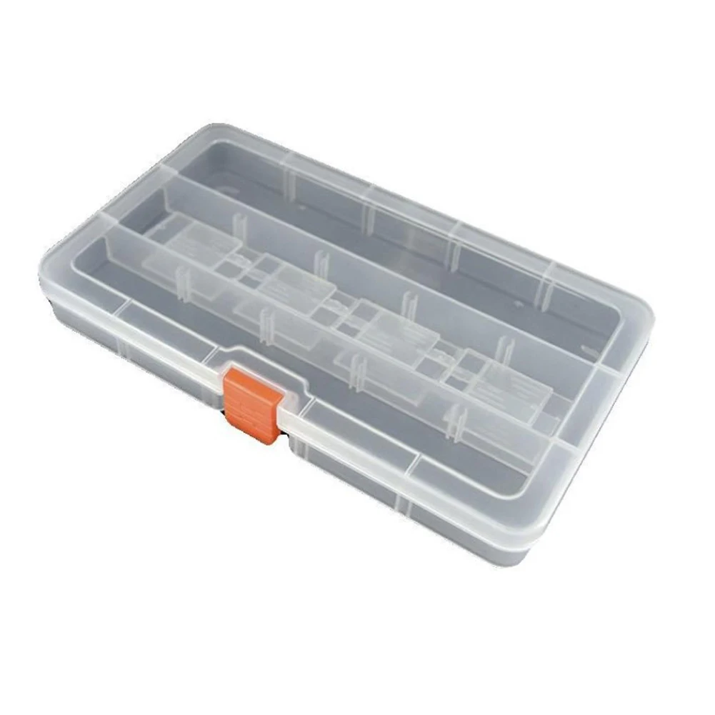 15 Grids Compartment Plastic Storage Box Screw Holder Case Organizer