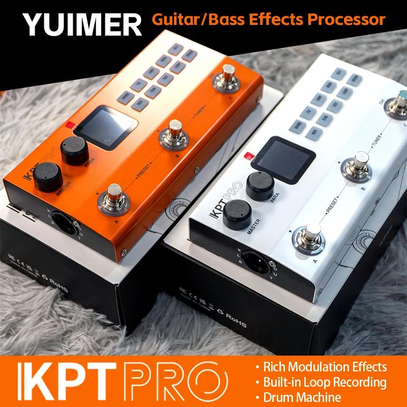 KPT PRO Multi-Effects Pedal Upgraded Version from YUIMER Factory