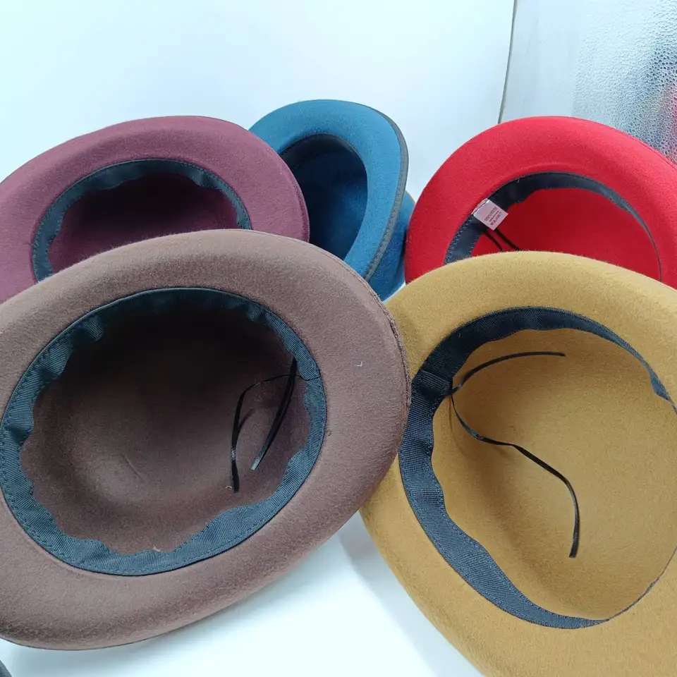 EOZY Bowler Hut Vintage - Derby Fedora Mit Feder Für Damen & Herren