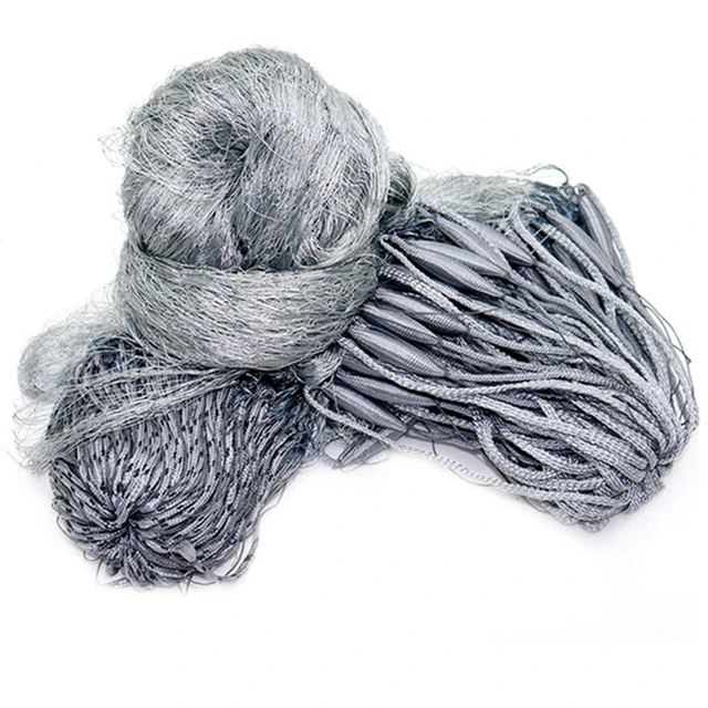 Multifilament Nylon Cast Network, Outdoor Catch Fishing Net, 3 Layers, 1.8X(30 or 60) Meter Multifilament Nylon Cast Network, Outdoor Catch Fishing Net, 3 Layers, 1.8X(30 or 60) Meter