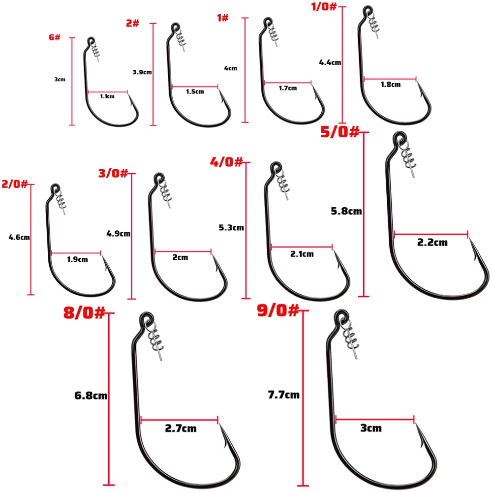 10PScrew Lock Offset Worm Hooks 2