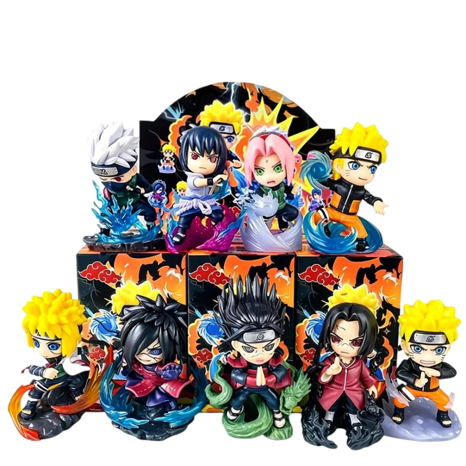 Bandai Naruto The Final Battle Series Blind Box Anime Figurines Collection