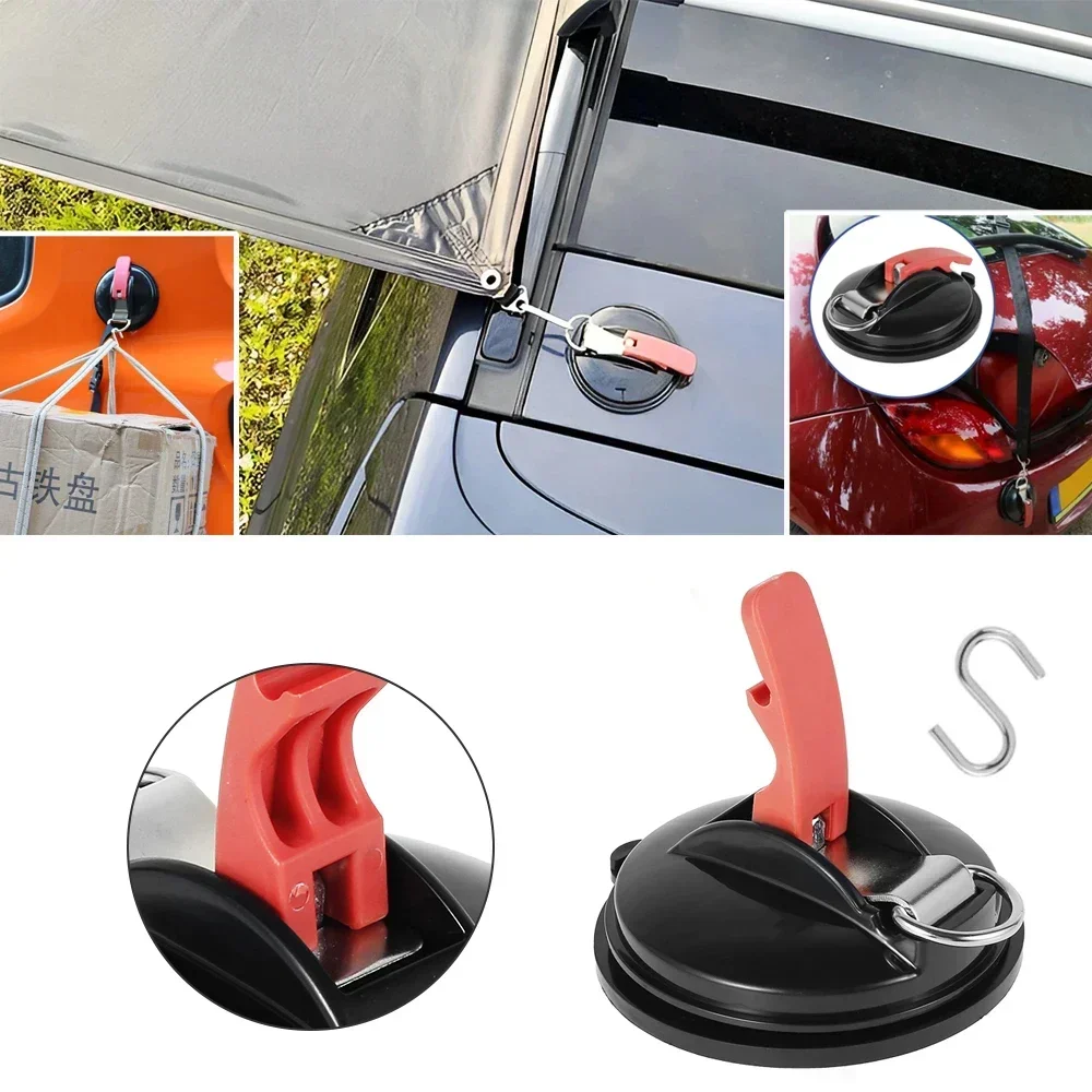 Heavy Duty Vacuum Suction Cup Device for Camping and Outdoor Use