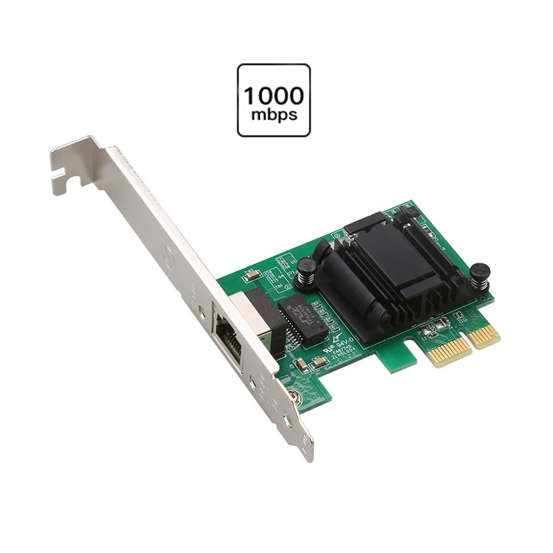 KOQIT Проводная сетевая карта Gigabit Intel 82574 для ПК | AliExpress