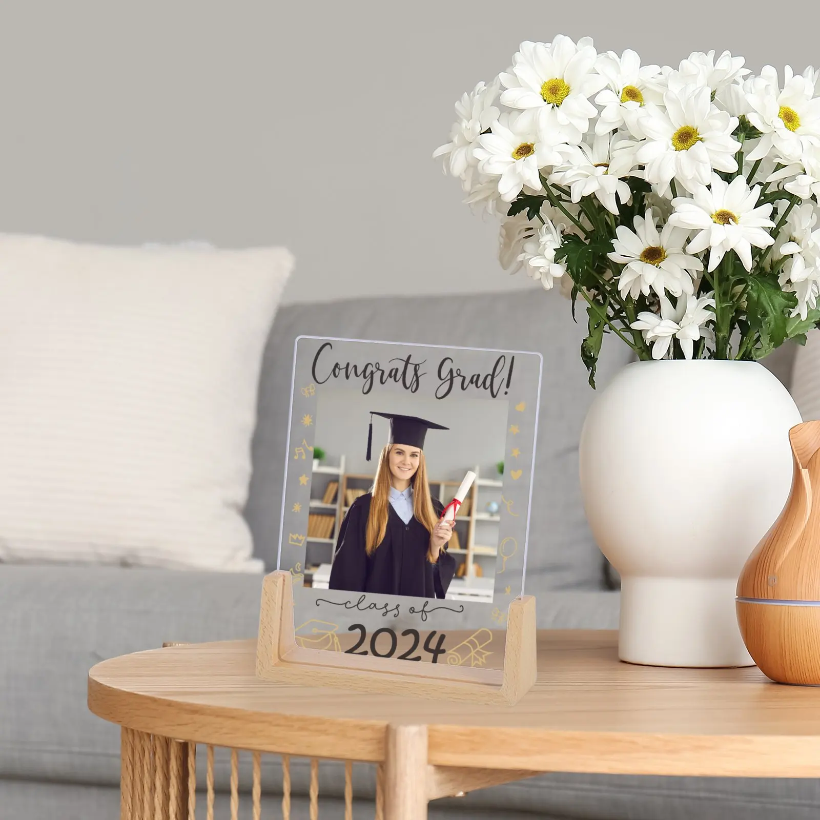 Custom Class of 2024 Graduate Picture Frame 3 | Custom Class of 2024 Graduate Picture Frame 3