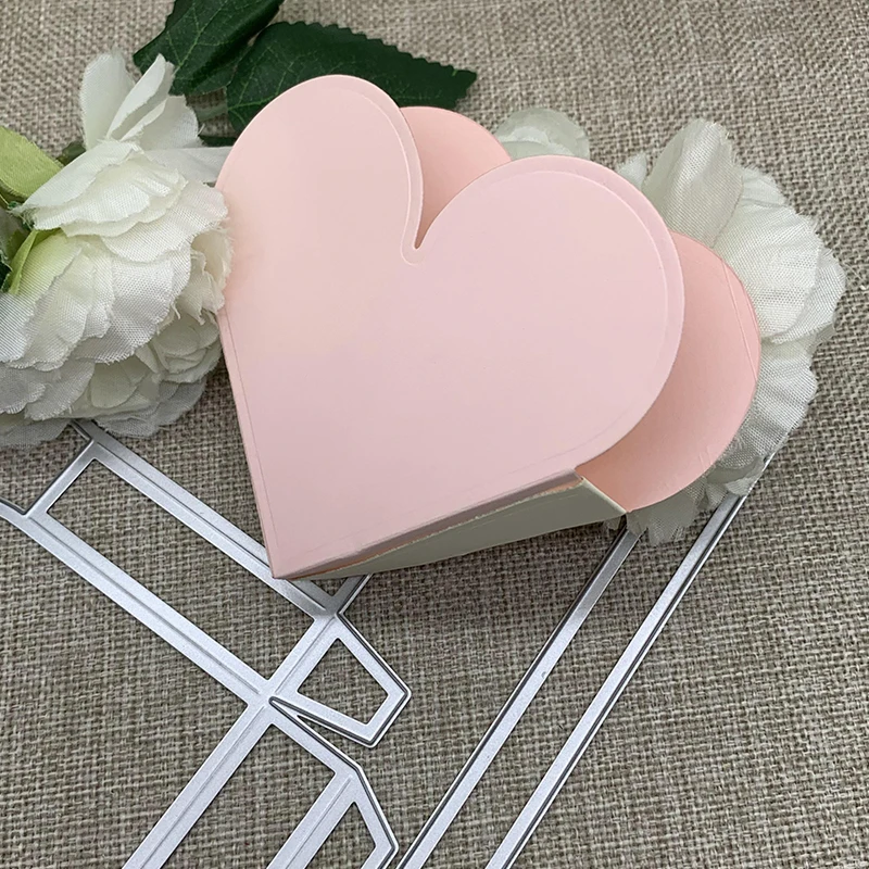 

Новинка 3D Складная любовь ручка коробка металлические штампы трафареты штамповка вырезанные для «сделай сам» Скрапбукинг альбом бумажные карты тиснение