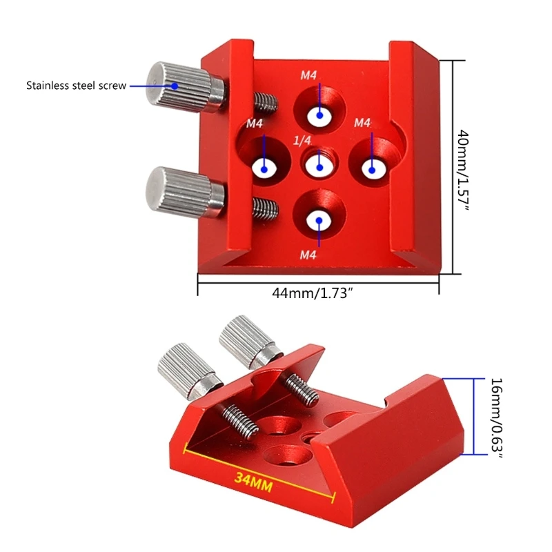 Aluminium Alloy Dovetail Base for Finder Scope, Finderscope Mount