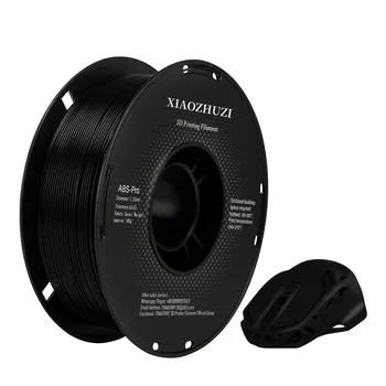 Filamento ABS XIAOZHUZI-1.75MM 1KG para Impressora 3D, Forte, Resistente ao Calor, Durável, Adequado para a Maioria das Impressoras 3D FDM