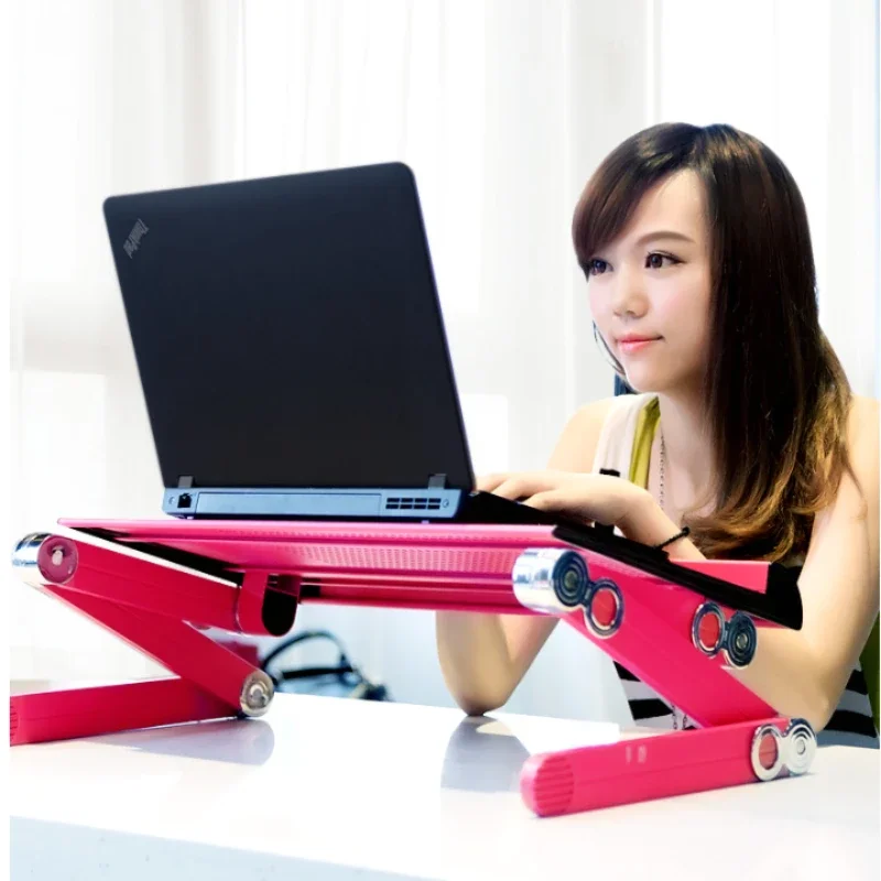 Bed Lazy Computer Desk Lifting Small Table Lie on Your Back with Flat Folding Table Laptop Stand Folded Office Desk