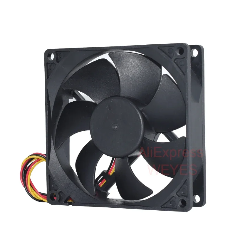 Everflow F용 새로운 Square 서버 쿨러 팬 129025 SMT 90x90x25mm 3핀 DC12V 0.18A