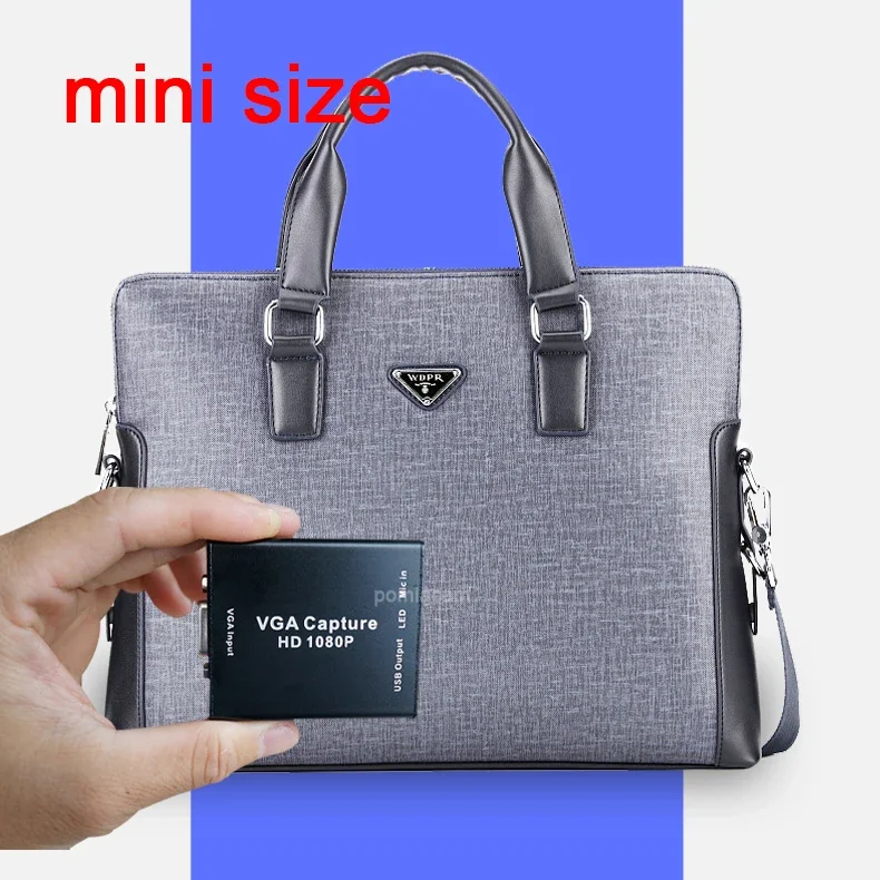 Convertitore VGA A USB 2.0 - Acquisizione Video E Audio HD 1080p, Plug And Play - Foto 2