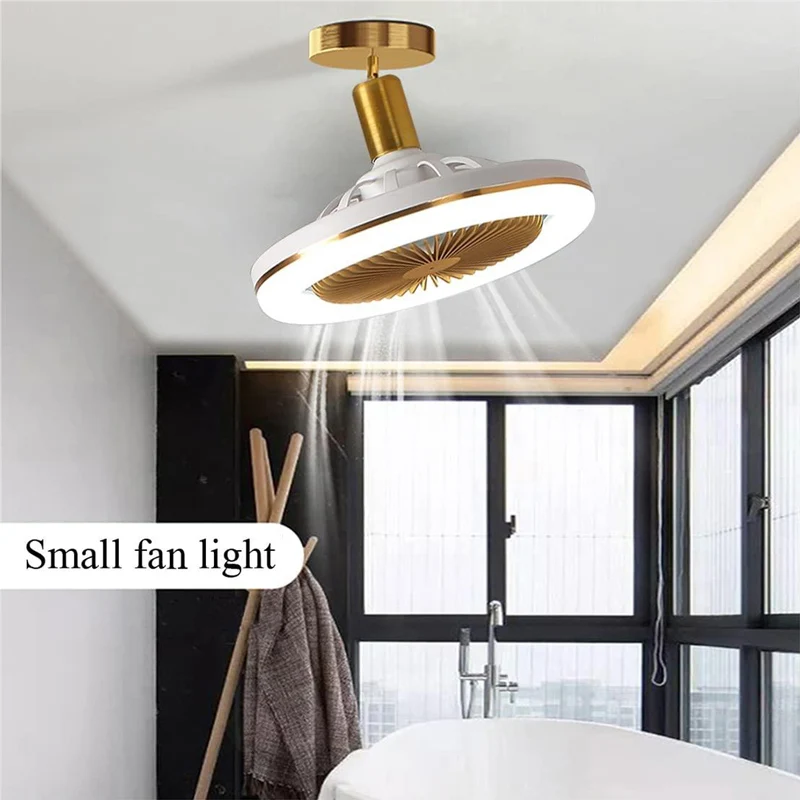 

Ceiling Fan With Led Light And 3 Colors Remote Control Chandelier Ceiling Wall Fan Lamp Adjustable For Room Home Decor
