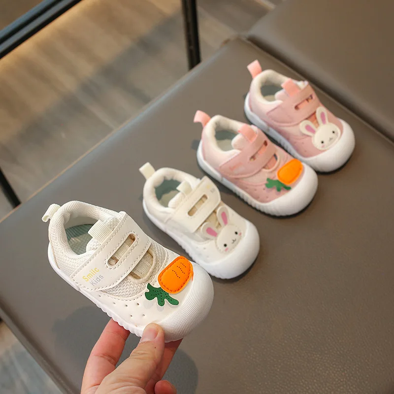 Girls Casual Korean Style Air Mesh Walking Shoes