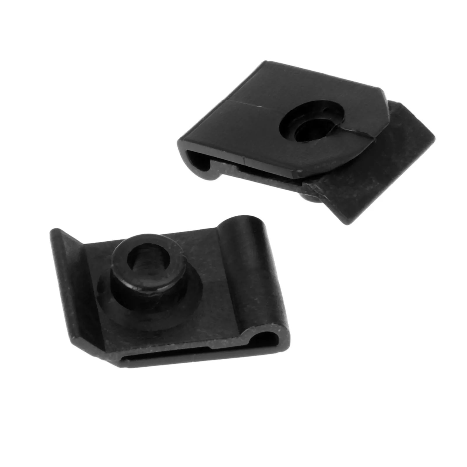 Rivets de voiture en plastique Fixation de coffre à vis Rivets Couvercle de  pare-chocs de porte Doublure de garde-boue Clips de goupille fixe de rabat  de boue pour panneau automatique LED Support