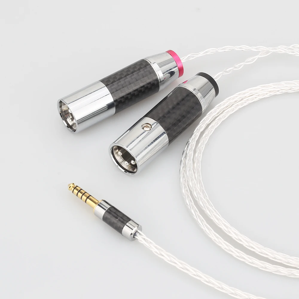 Audiocrast HIFI 8 ھ OCC ǹ  4.4mm 뷱  2x 3pin XLR 뷱    ̺