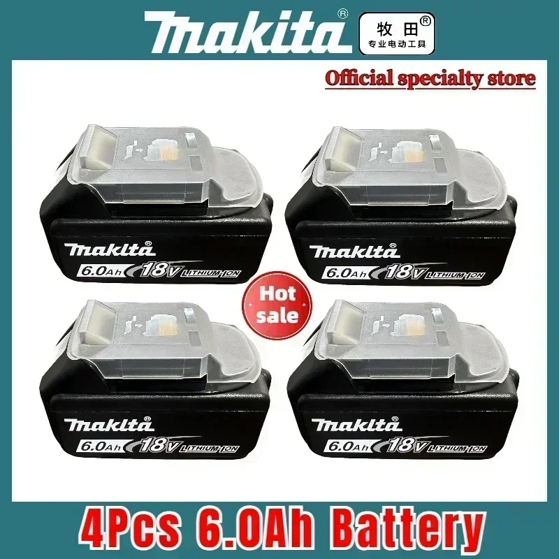 4PCS Makita 6Ah