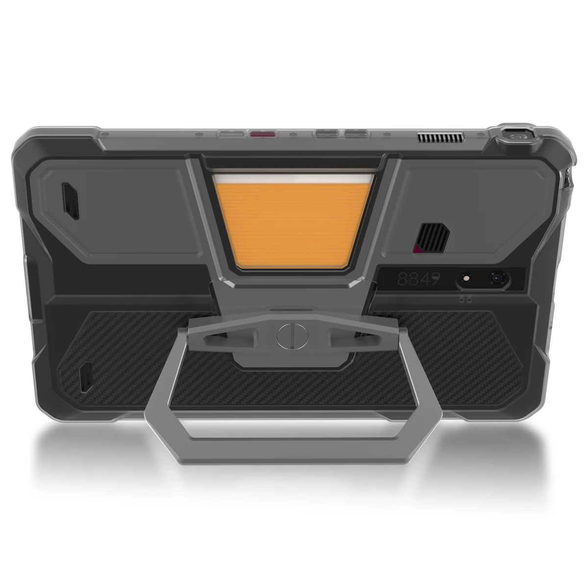 Unihertz Tank Pad E Tablet Back Holder Stand Portable Support Silica Gel Silicone Tansparent Cover For 8849 Tank Pad