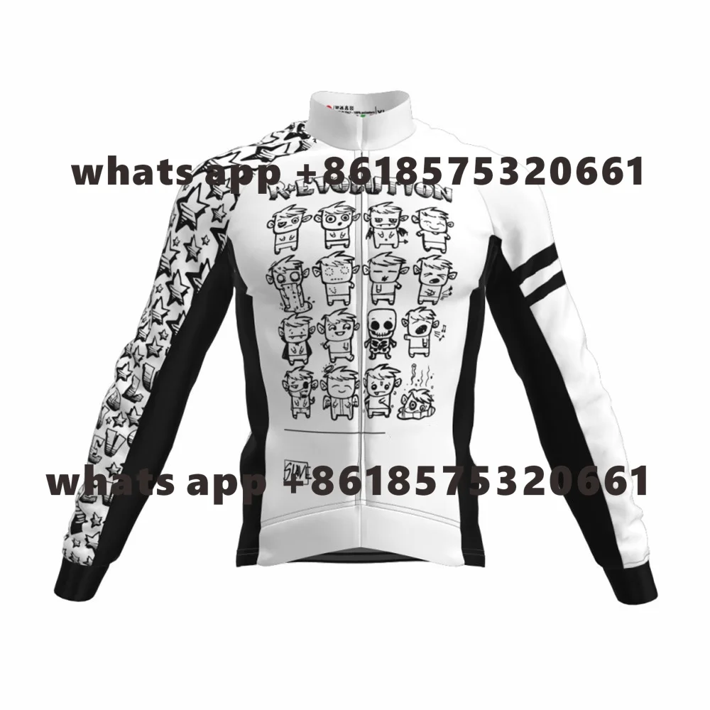 thumbnail image 1 of Ropa de ciclismo térmica de invierno Slopline para hombre, jersey de manga larga para exteriores, ropa para andar en bicicleta de montaña, polar cálido de alta calidad, 1 of 4